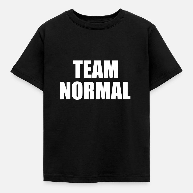 Team normal - T-shirt Enfant - noir