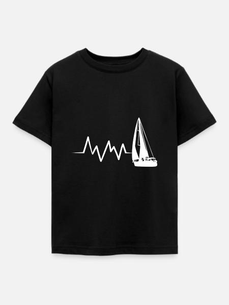Schleier - Kinder T-Shirt - Schwarz