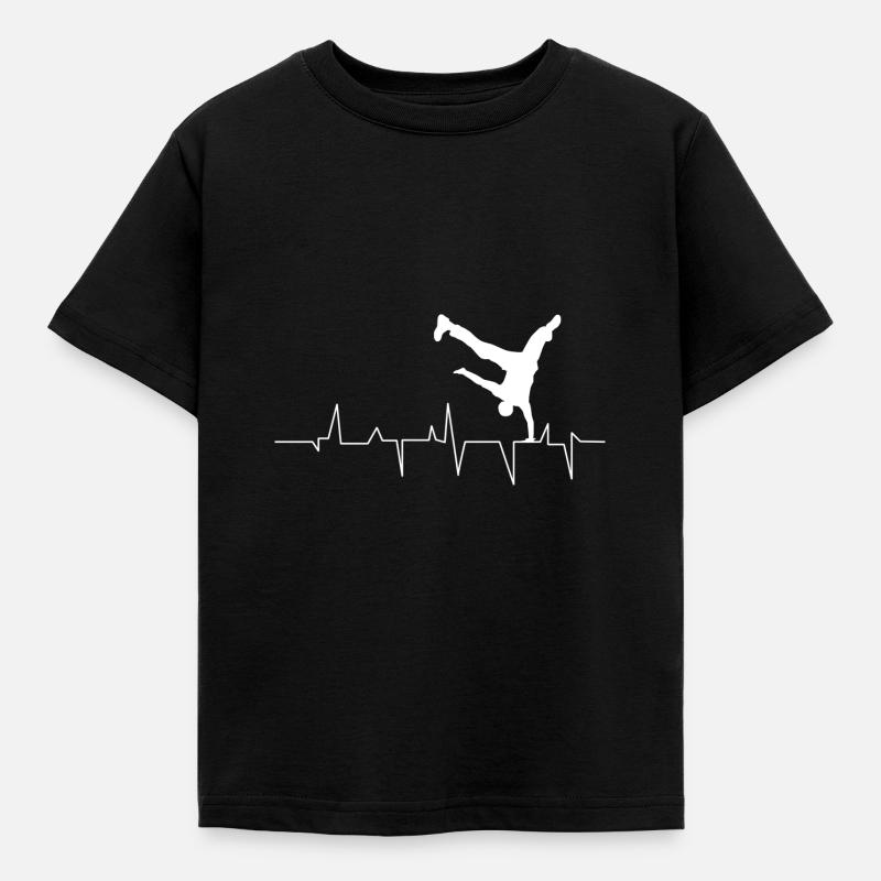 Hip Hop - Kinder T-Shirt - Schwarz