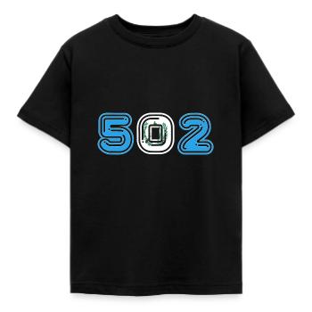 TEAM 502 GUATEMALA - T-shirt Enfant - noir - Devant - AI Model Kid Female (0cm)