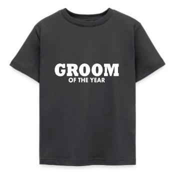 Groom - T-shirt Enfant - charbon - Devant - AI Model Kid Female (0cm)