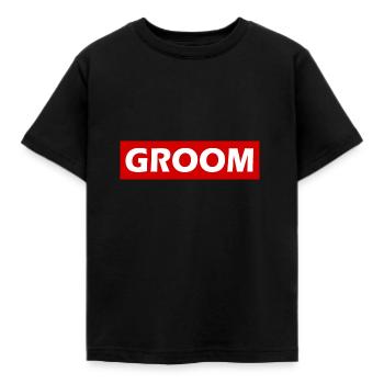 Groom - T-shirt Enfant - noir - Devant - AI Model Kid Female (0cm)