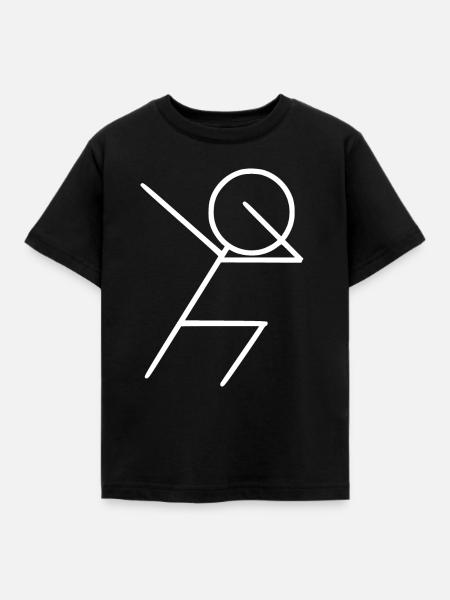 DAB - Kinder T-Shirt - Schwarz