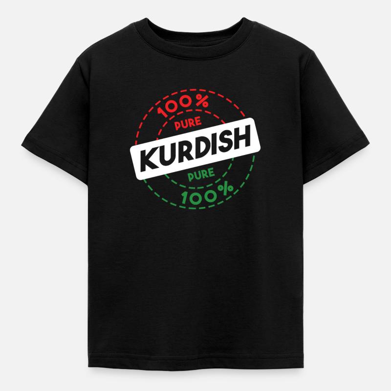 Kurdistan - T-shirt Enfant - noir