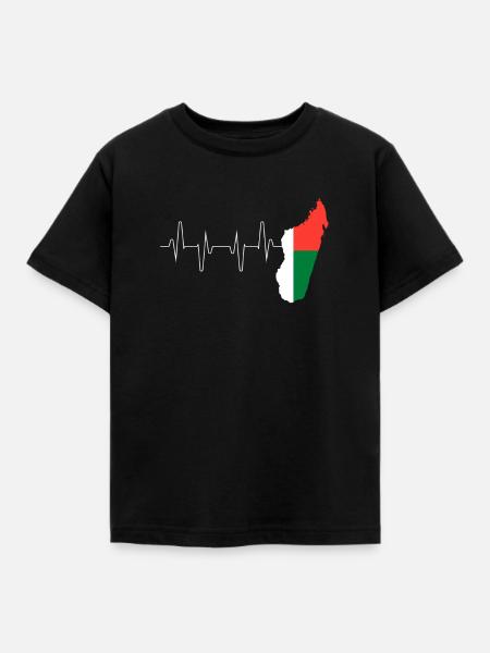 Madagaskar - Kinder T-Shirt - Schwarz
