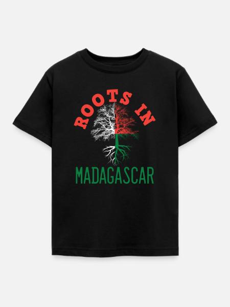 Madagaskar - Kinder T-Shirt - Schwarz