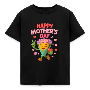 ChatGPT Image 17 mai 2025 09 21 42 - T-shirt Enfant - noir - Devant - AI Model Kid Female (0cm)