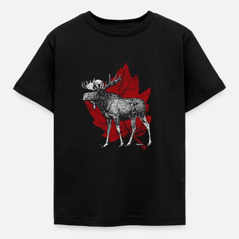 Canada - T-shirt Enfant - noir