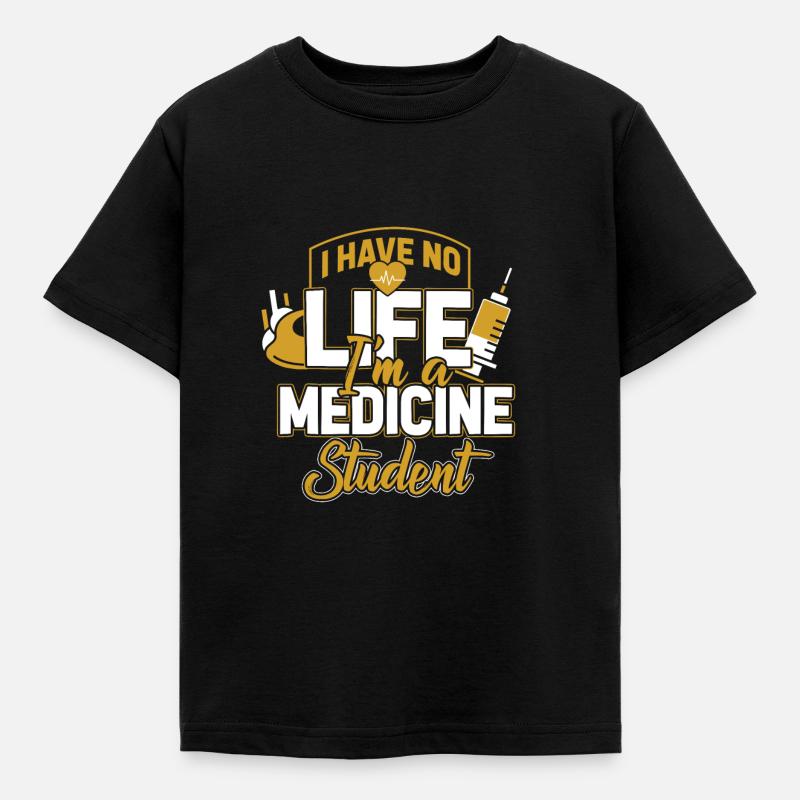 Regalo di medico medico studente di medicina - Maglietta per bambini - nero