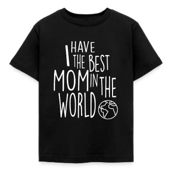 Mor, mors dag gave - Børne-T-shirt - sort - Foran - AI Model Kid Female (0cm)