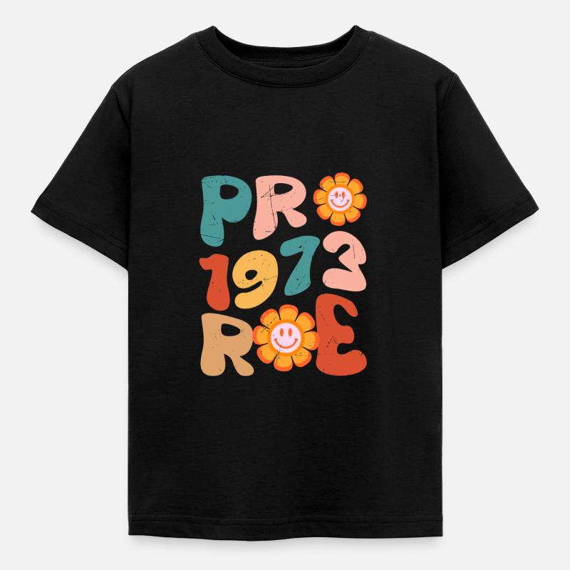 Pro 1973 Roe - Kids' T-Shirt - black