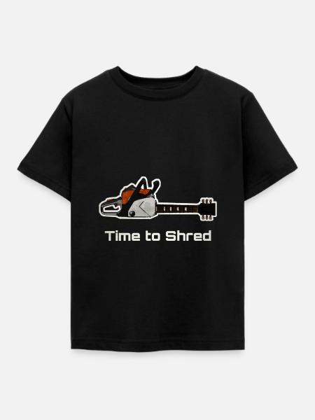 Guitar Skill - Kinder T-Shirt - Schwarz