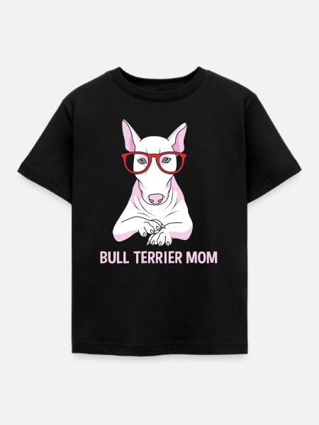 Bullterrier - Kinder T-Shirt - Schwarz