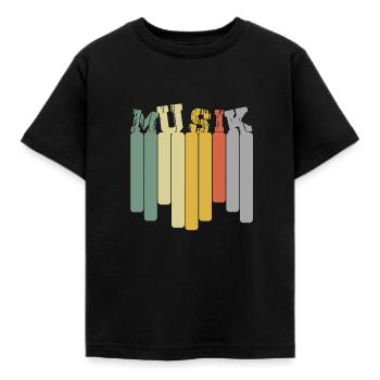 Music Beat - Kinder T-Shirt - Schwarz - Vorne - AI Model Kid Female (0cm)