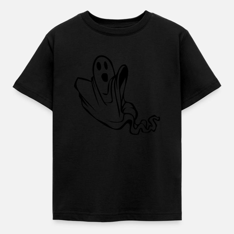 fantôme - T-shirt Enfant - noir