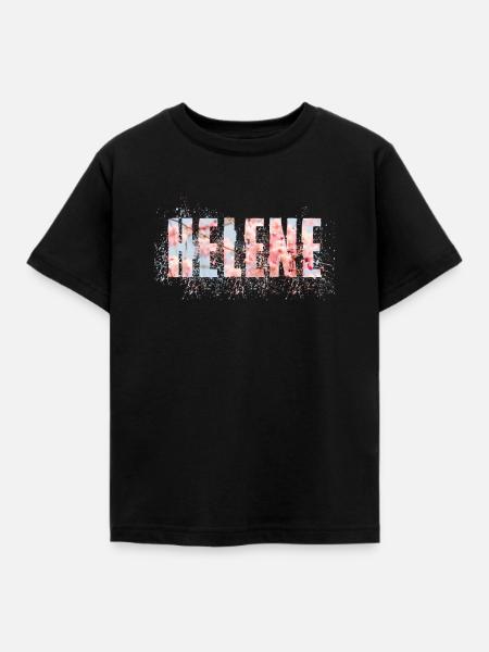 Helene - Kinder T-Shirt - Schwarz