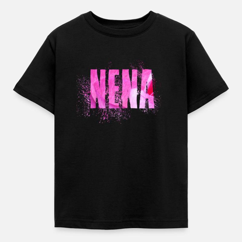 Nena - Kinder T-Shirt - Schwarz