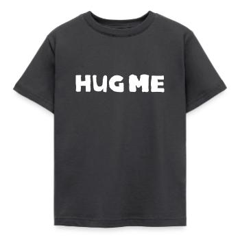 Fais-moi un câlin - T-shirt Enfant - charbon - Devant - AI Model Kid Female (0cm)