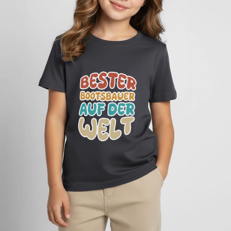 Les constructeurs de bateaux comme vocation T-shirt Enfant