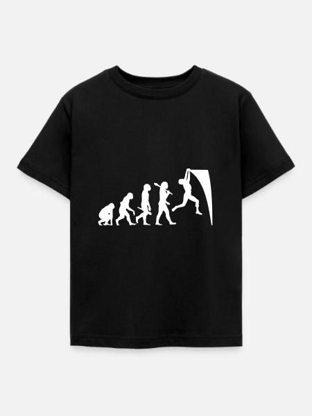 Ninja Warrior Evolution - Kinder T-Shirt - Schwarz