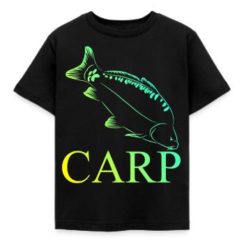 carpe en colère - T-shirt Enfant - noir - Devant - AI Model Kid Female (0cm)