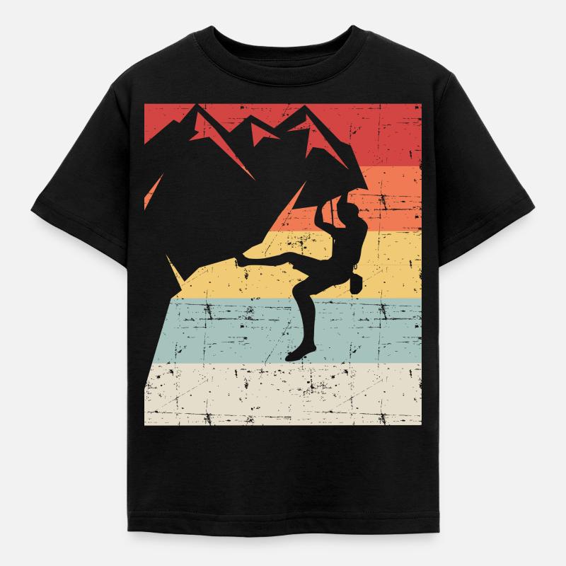Escalade - T-shirt Enfant - noir