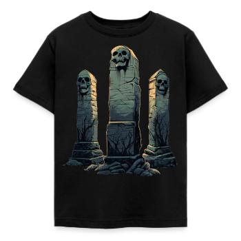 Tombstones - Kids' T-Shirt - black - Front - AI Model Kid Female (0cm)
