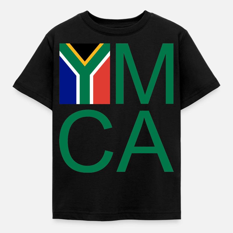 YMCA - Kids' T-Shirt - black
