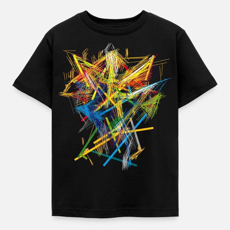 abstrait - T-shirt Enfant - noir