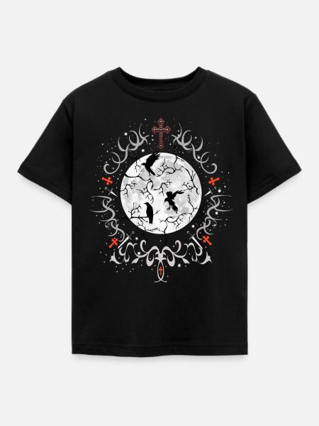 Gotischer Raum - Kinder T-Shirt - Schwarz