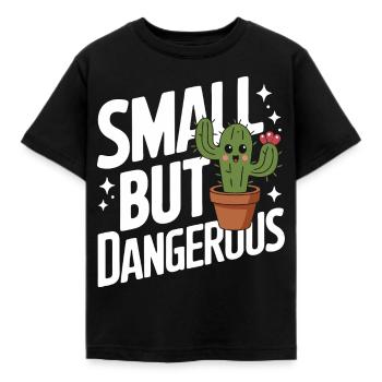 Cactus Cacti Desert Plant - Kids' T-Shirt - black - Front - AI Model Kid Female (0cm)