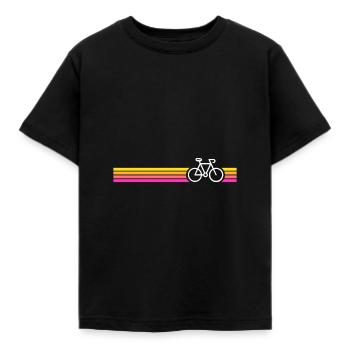 Rennrad Geschenk Rennradfahrer Shirt Radrennen - Kinder T-Shirt - Schwarz - Vorne - AI Model Kid Female (0cm)