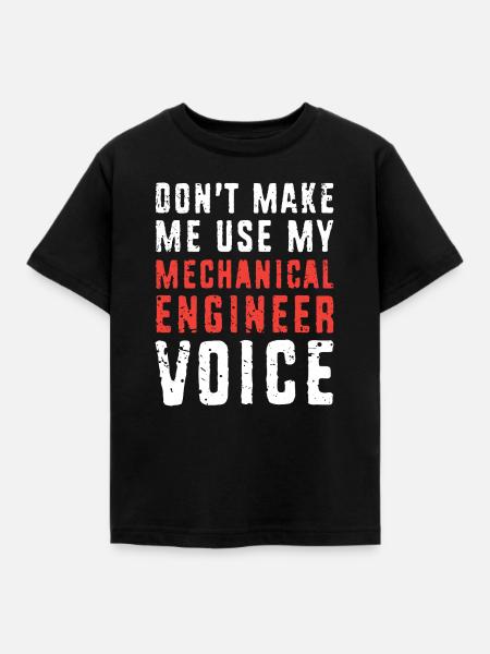 Maschinenbau Ingenieur - Kinder T-Shirt - Schwarz