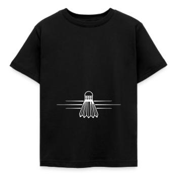 sport de badminton - T-shirt Enfant - noir - Devant - AI Model Kid Female (0cm)
