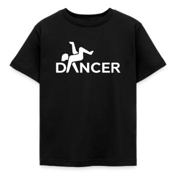 Danseur - T-shirt Enfant - noir - Devant - AI Model Kid Female (0cm)