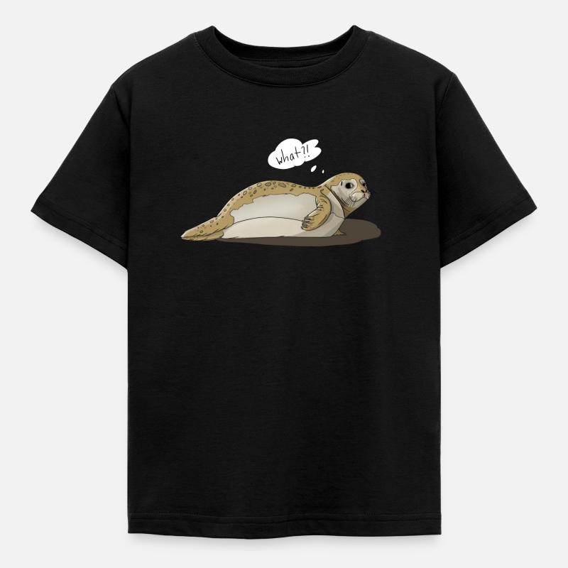 Robbe dit quoi?! - T-shirt Enfant - noir