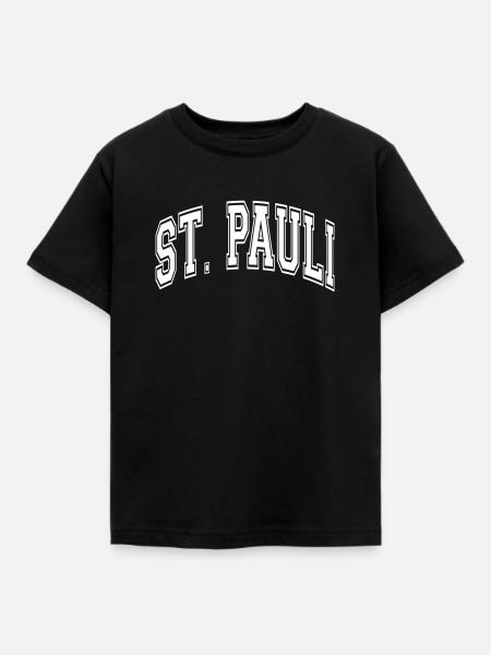 St. Pauli - Kinder T-Shirt - Schwarz