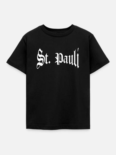 St. Pauli - Kinder T-Shirt - Schwarz
