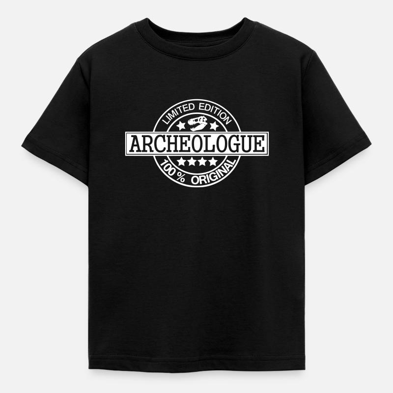 # archéologue # original 100% - T-shirt Enfant - noir