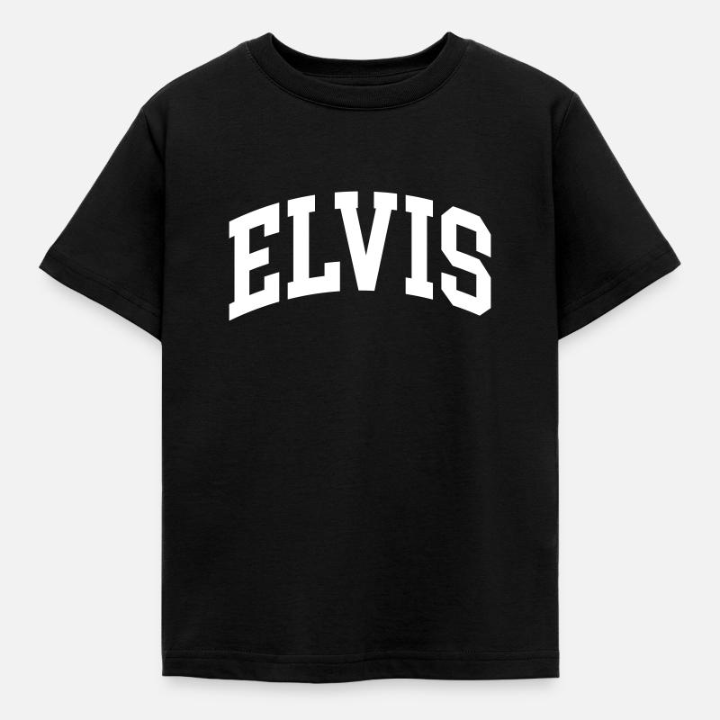 Elvis - T-skjorte for barn - svart