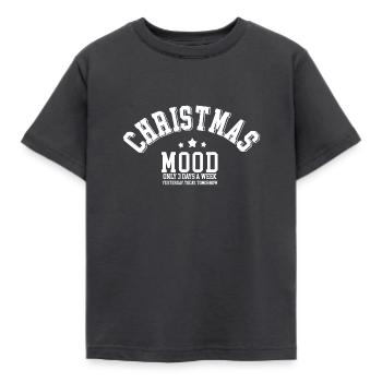 Christmas mood - T-shirt Enfant - charbon - Devant - AI Model Kid Female (0cm)