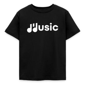 Music - Musik - Kids' T-Shirt - black - Front - AI Model Kid Female (0cm)