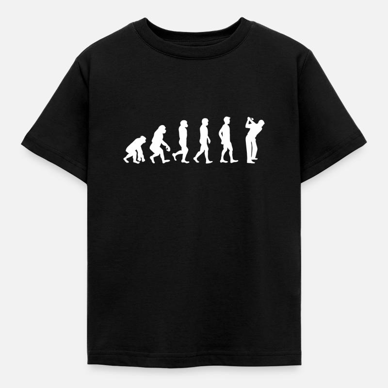 Evolution Golf - T-shirt Enfant - noir