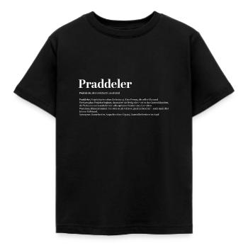 Praddeler DIY DIY Definition - Kids' T-Shirt - black - Front - AI Model Kid Female (0cm)