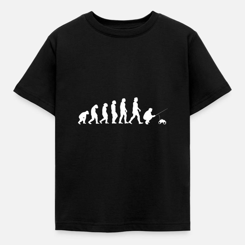 Cool Rc Car Evolution A Remote Control Car Fan Rc - Kids' T-Shirt - black