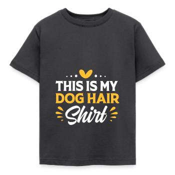 Toiletteur pour chiens - T-shirt Enfant - charbon - Devant - AI Model Kid Female (0cm)