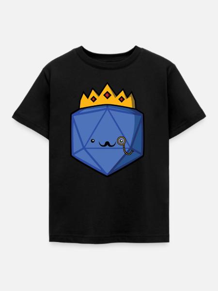 Dice King - Kinder T-Shirt - Schwarz