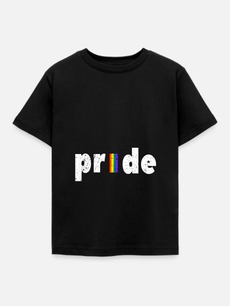 Gay Pride - Kinder T-Shirt - Schwarz