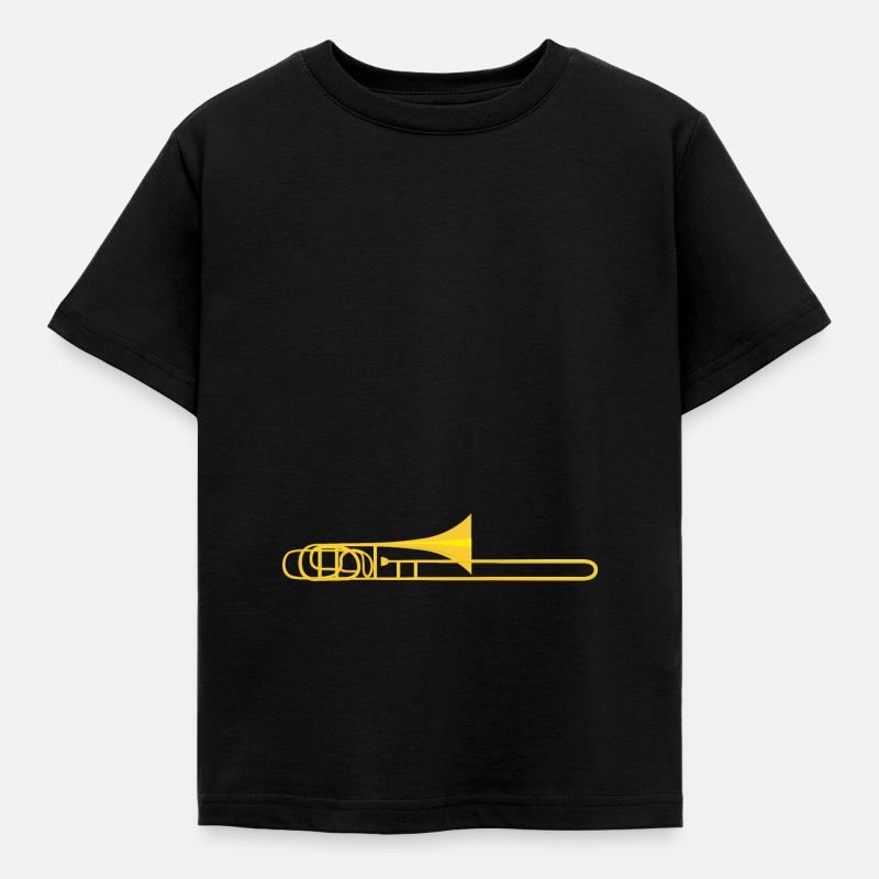 trombone - T-shirt Enfant - noir