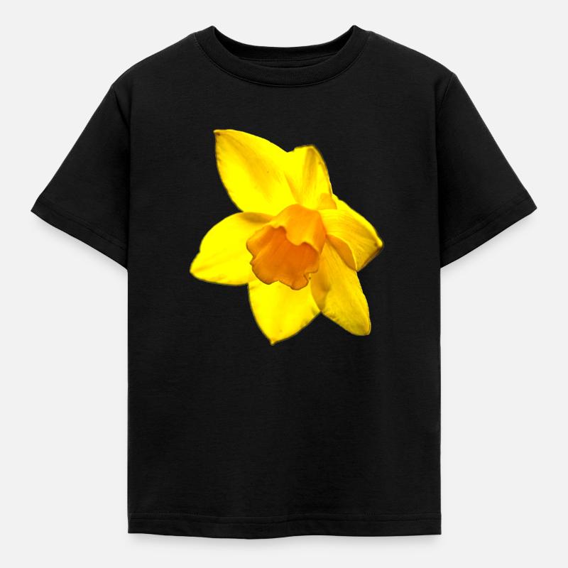 Fleur, A731126 - T-shirt Enfant - noir